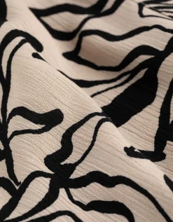 Blouse - Print all-over - beige