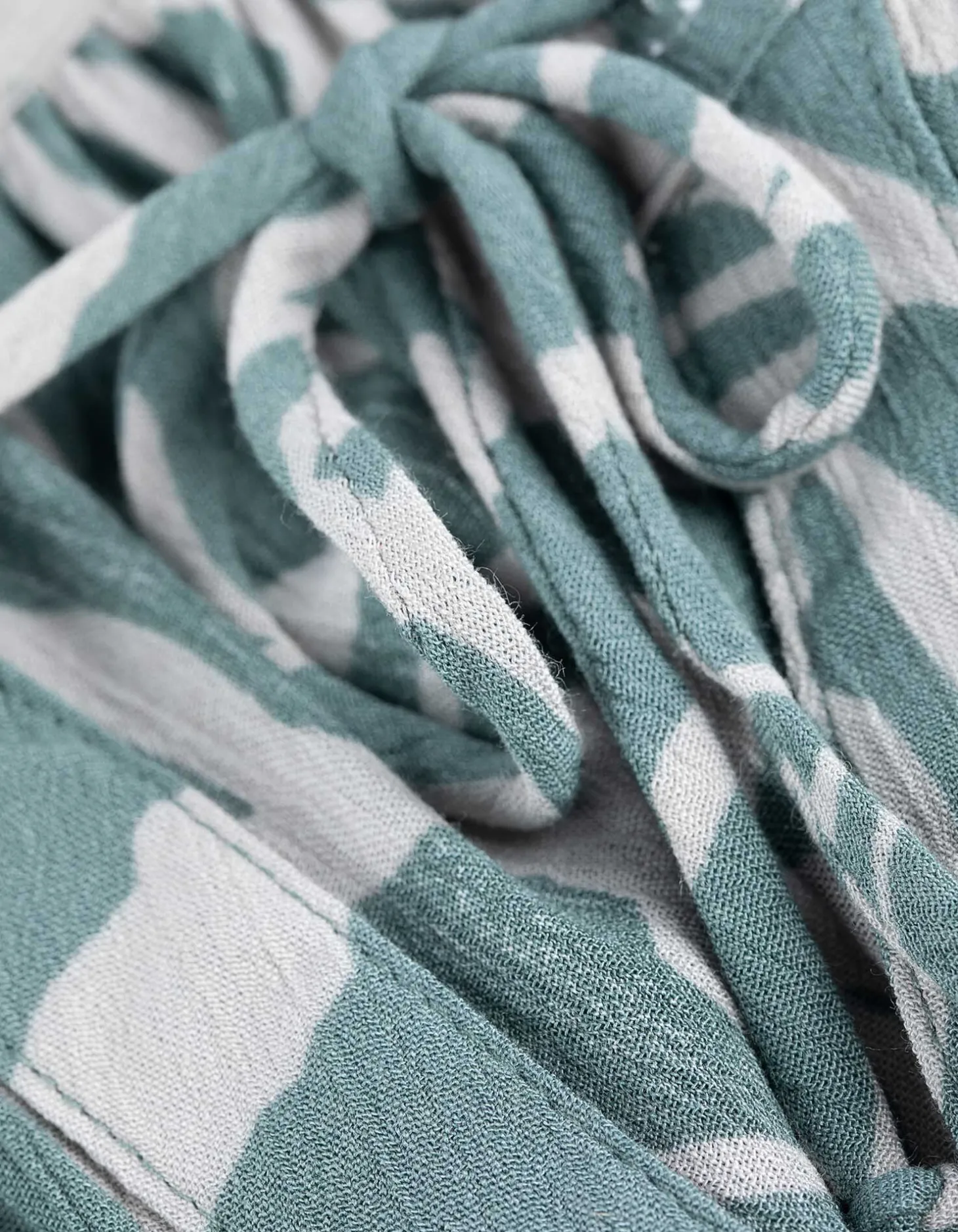 Blouse - Print all-over - lichtgroen