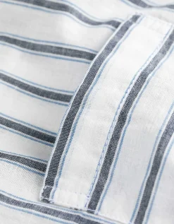 Blouse - Strepen - donkerblauw
