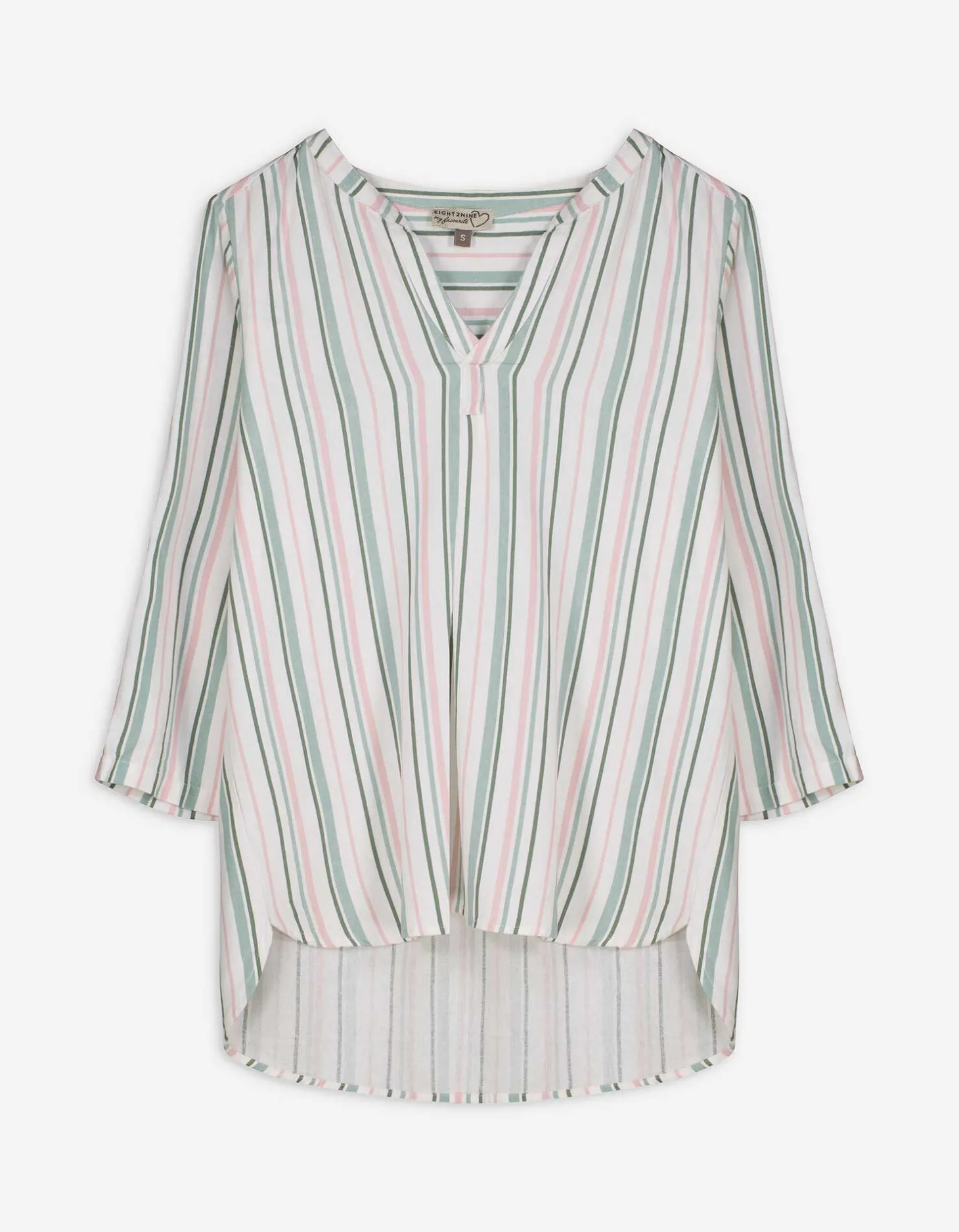 Blouse - Strepen - wit