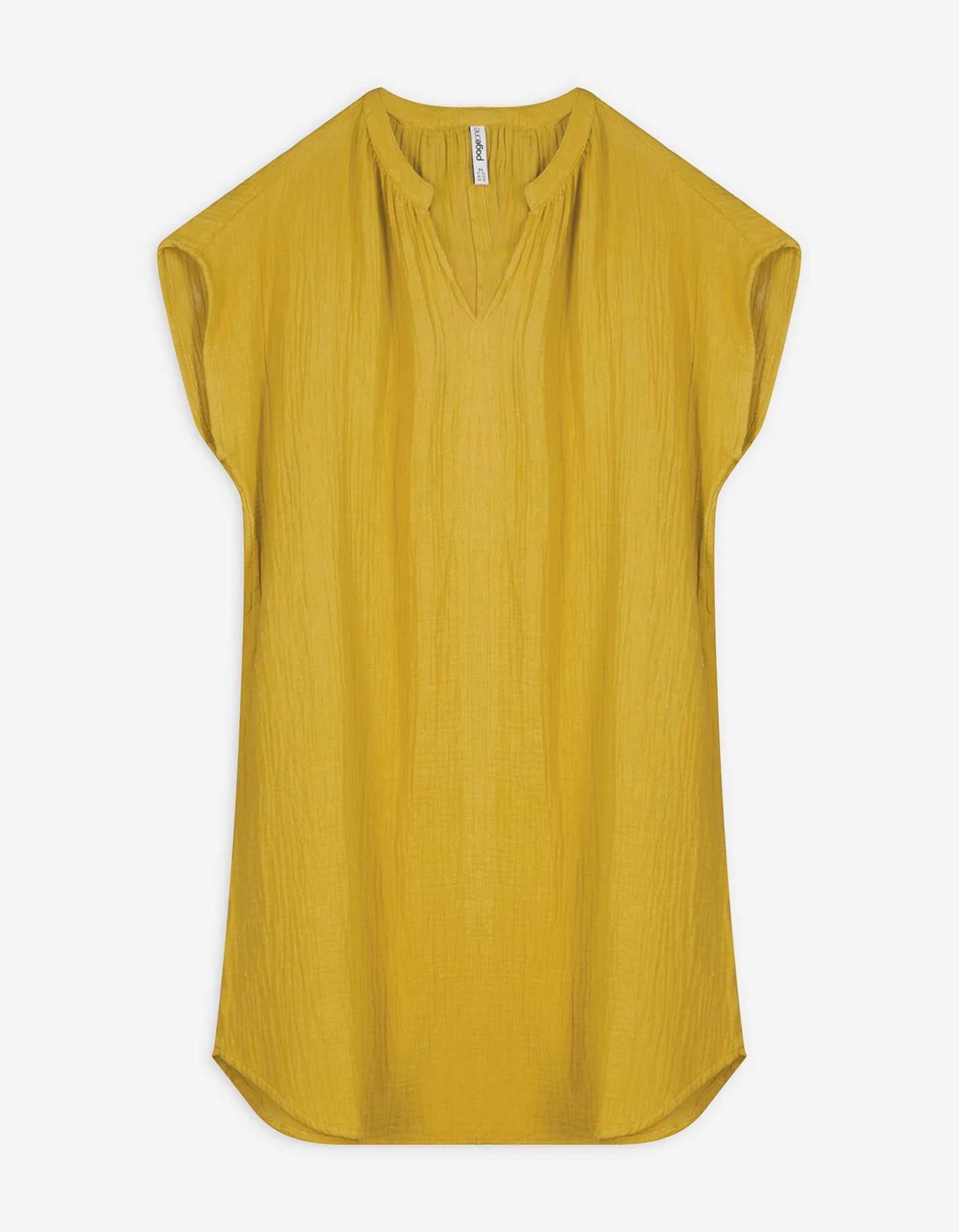 Blousejurk - Mousseline - groen