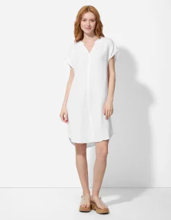 Blousejurk - Mousseline - wit