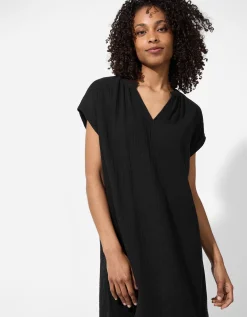 Blousejurk - Mousseline - zwart