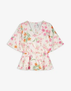 Blouseshirt - LENZING&trade; ECOVERO&trade; - wit