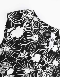 Blouseshirt - LENZING™ ECOVERO™ - zwart
