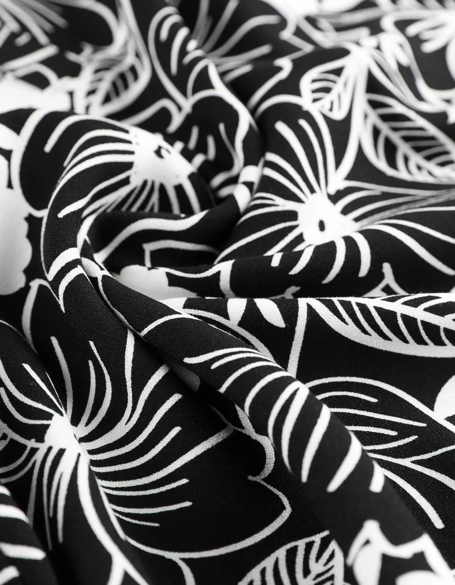 Blouseshirt - LENZING™ ECOVERO™ - zwart