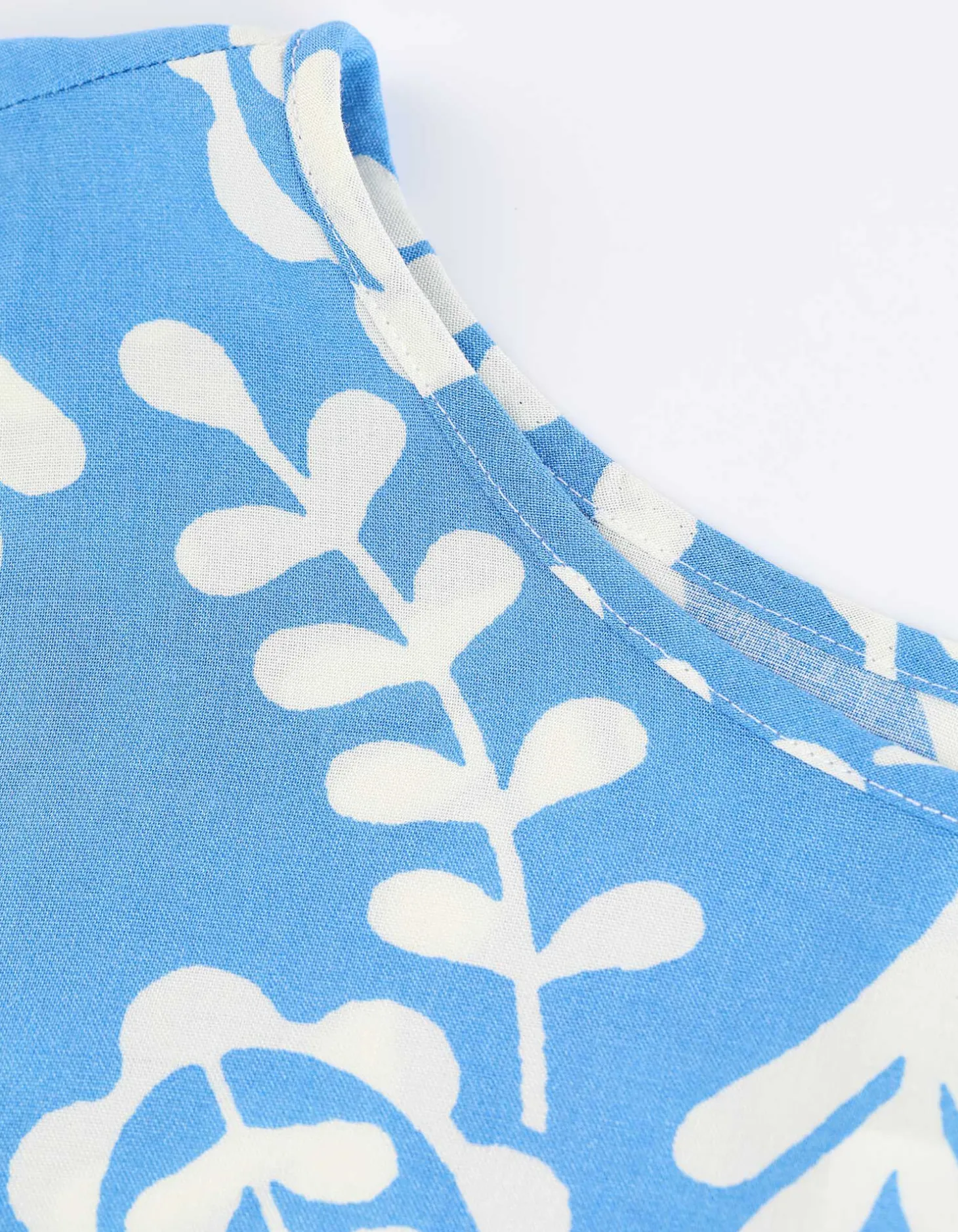 Blouseshirt - LENZING™ ECOVERO™ - lichtblauw