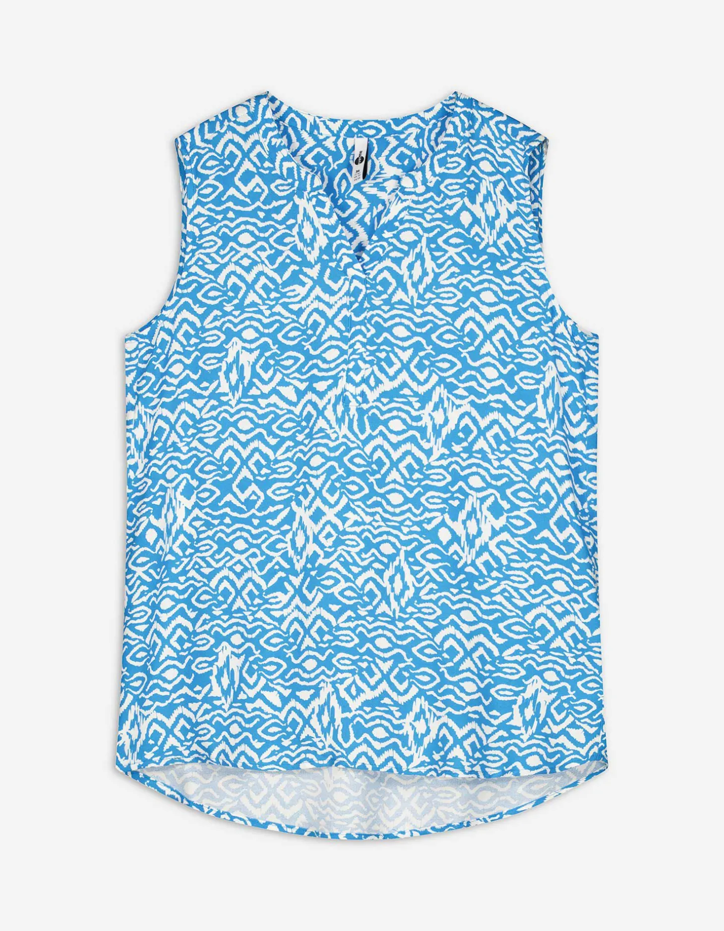 Blouseshirt - LENZING™ ECOVERO™ - blauw