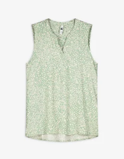 Blouseshirt - LENZING&trade; ECOVERO&trade; - groen