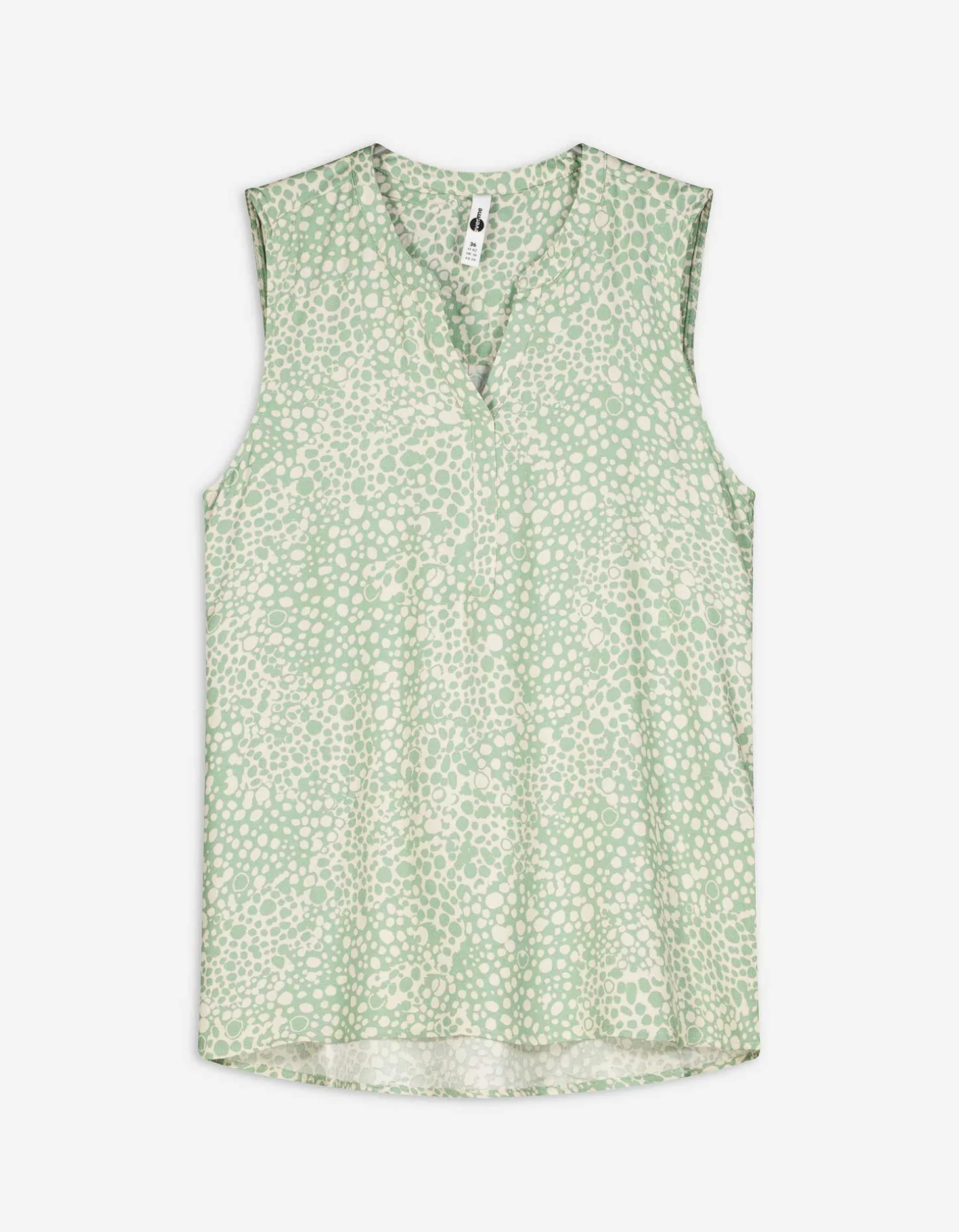 Blouseshirt - LENZING™ ECOVERO™ - groen