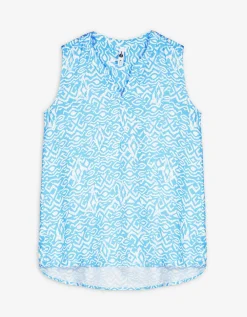Blouseshirt - LENZING&trade; ECOVERO&trade; - turkoois