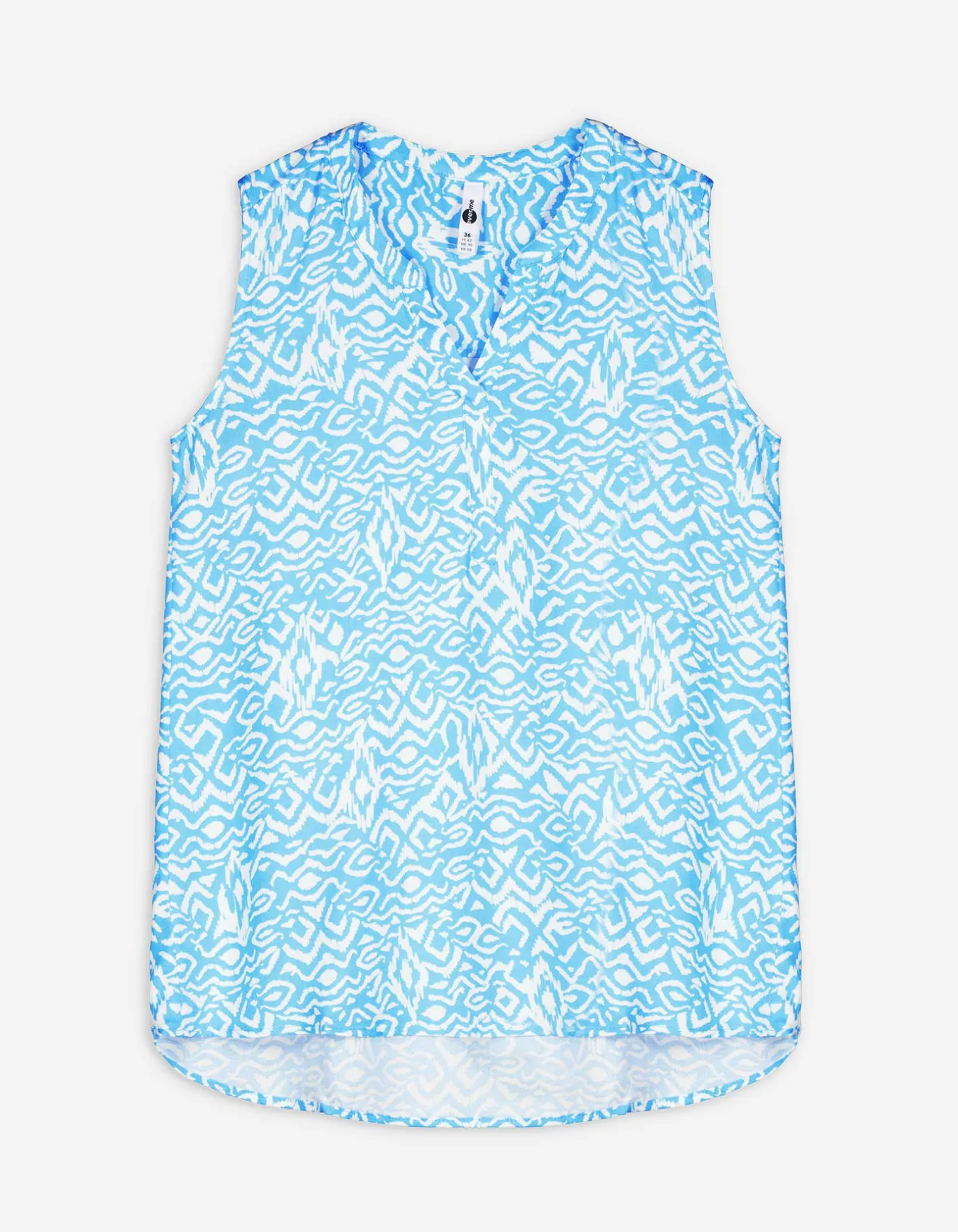 Blouseshirt - LENZING™ ECOVERO™ - turkoois