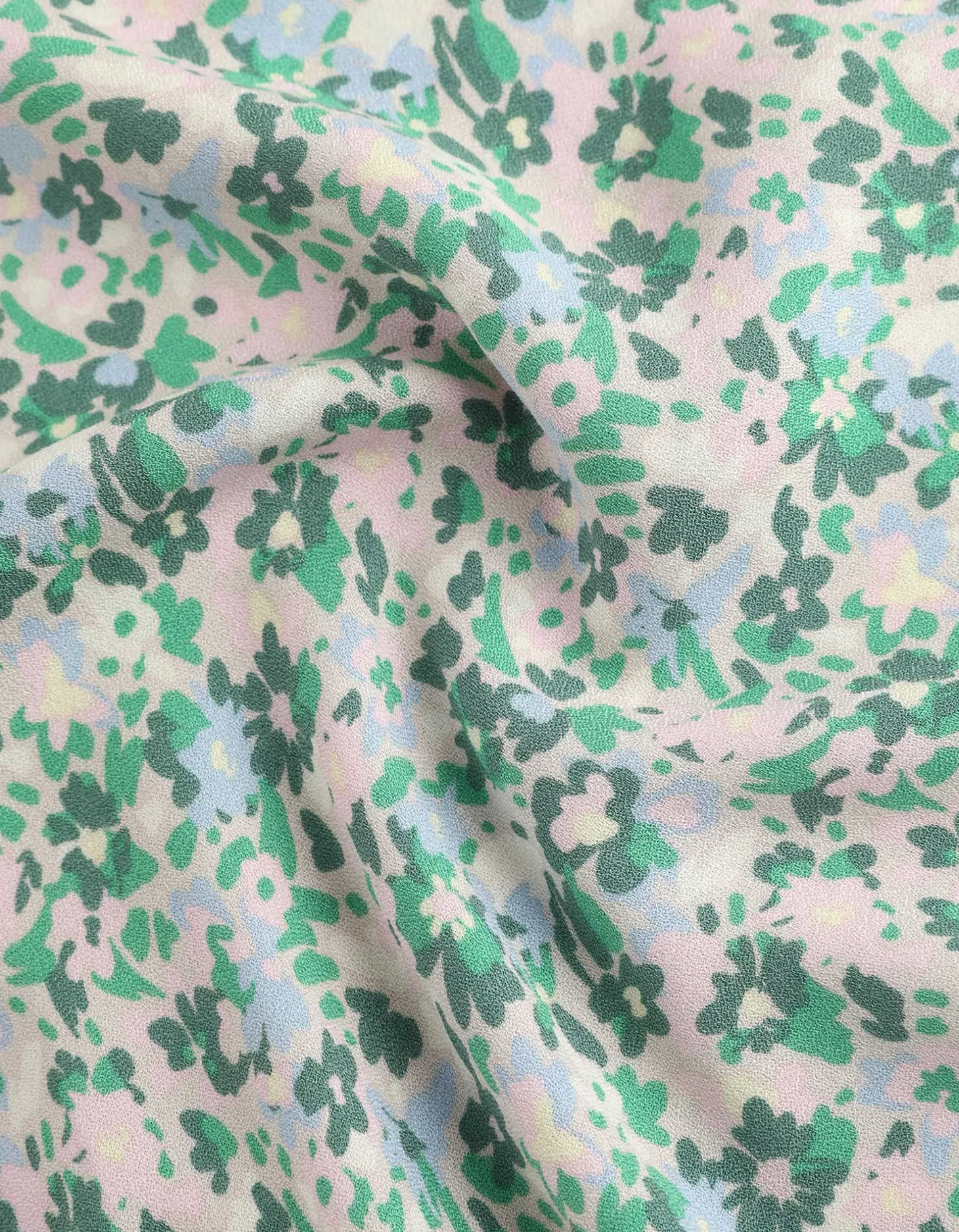 Blouseshirt - LENZING™ ECOVERO™ - groen