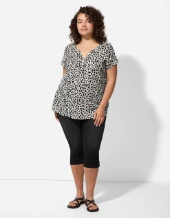 Blouseshirt - Print all-over - wit