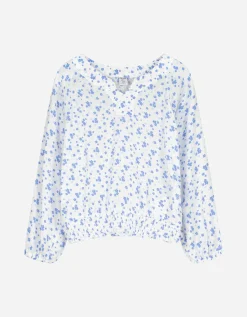 Blouseshirt - Print all-over - wit