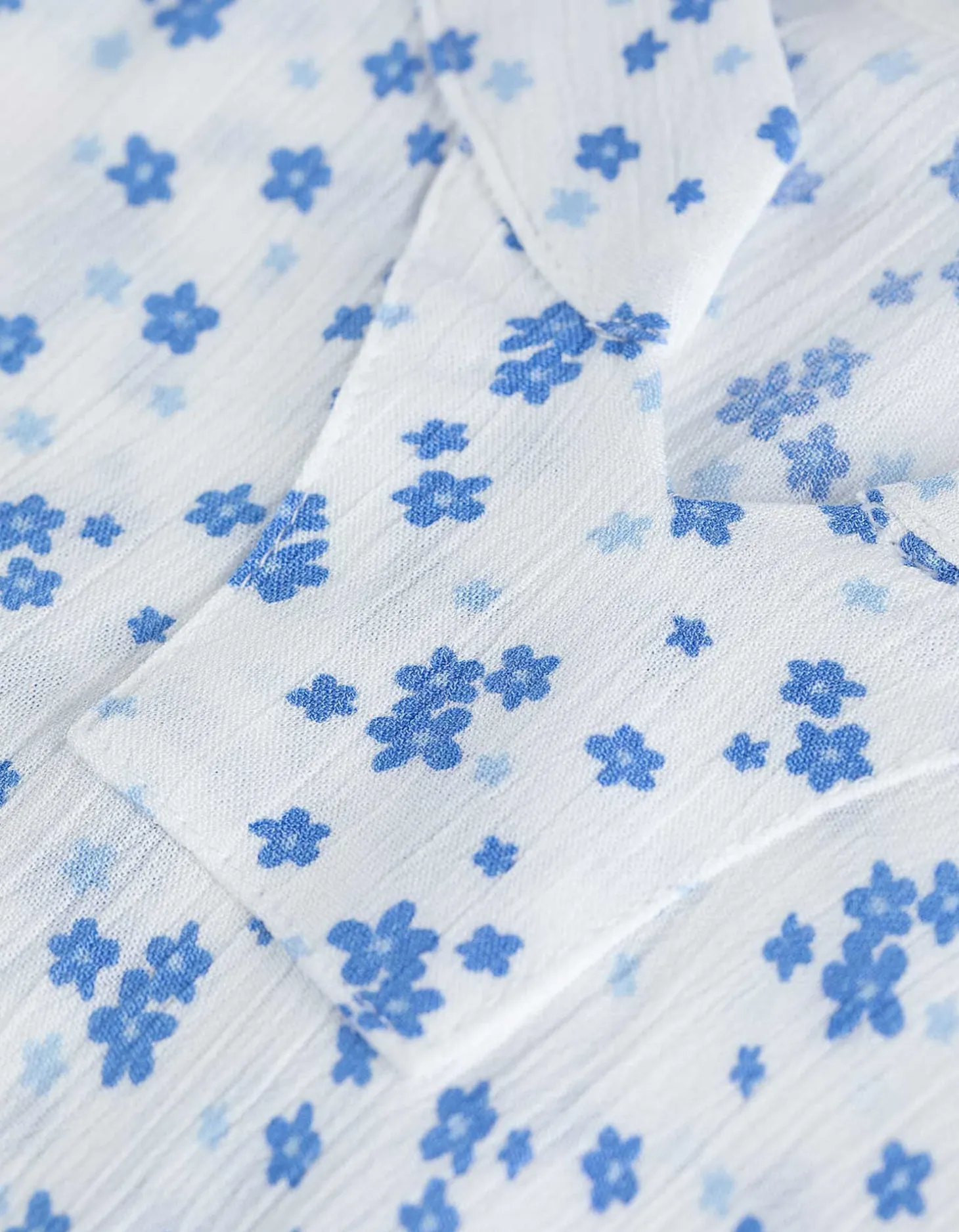 Blouseshirt - Print all-over - wit