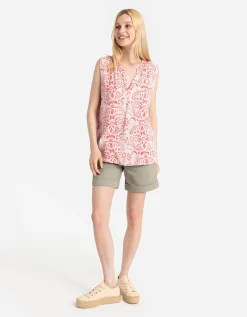 blousetop - LENZING™ ECOVERO™ - beige
