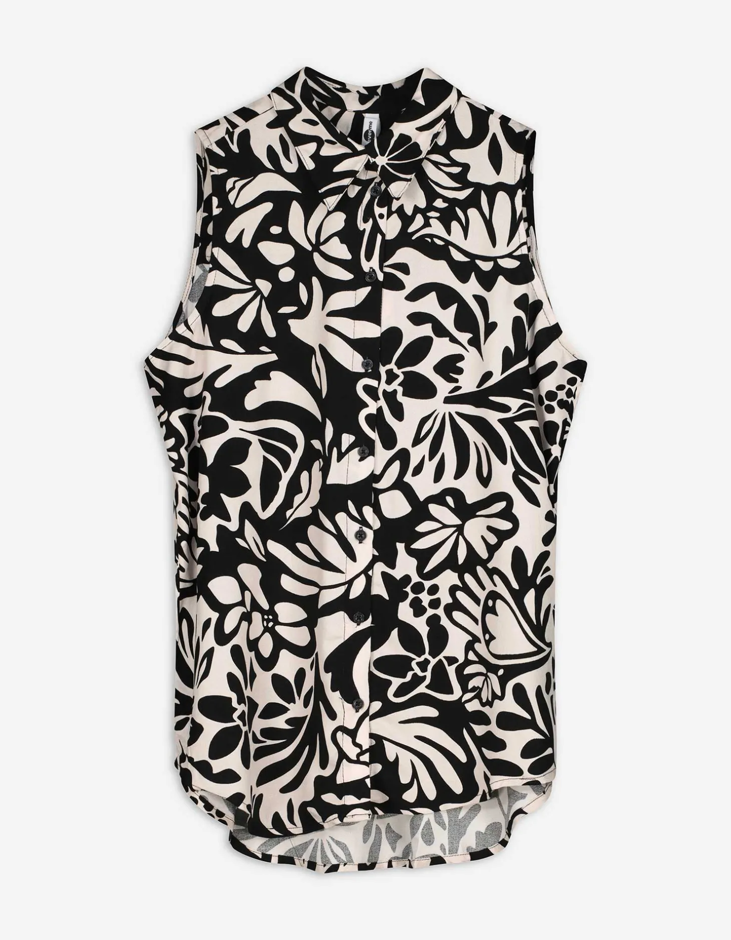blousetop - Print all-over - wit