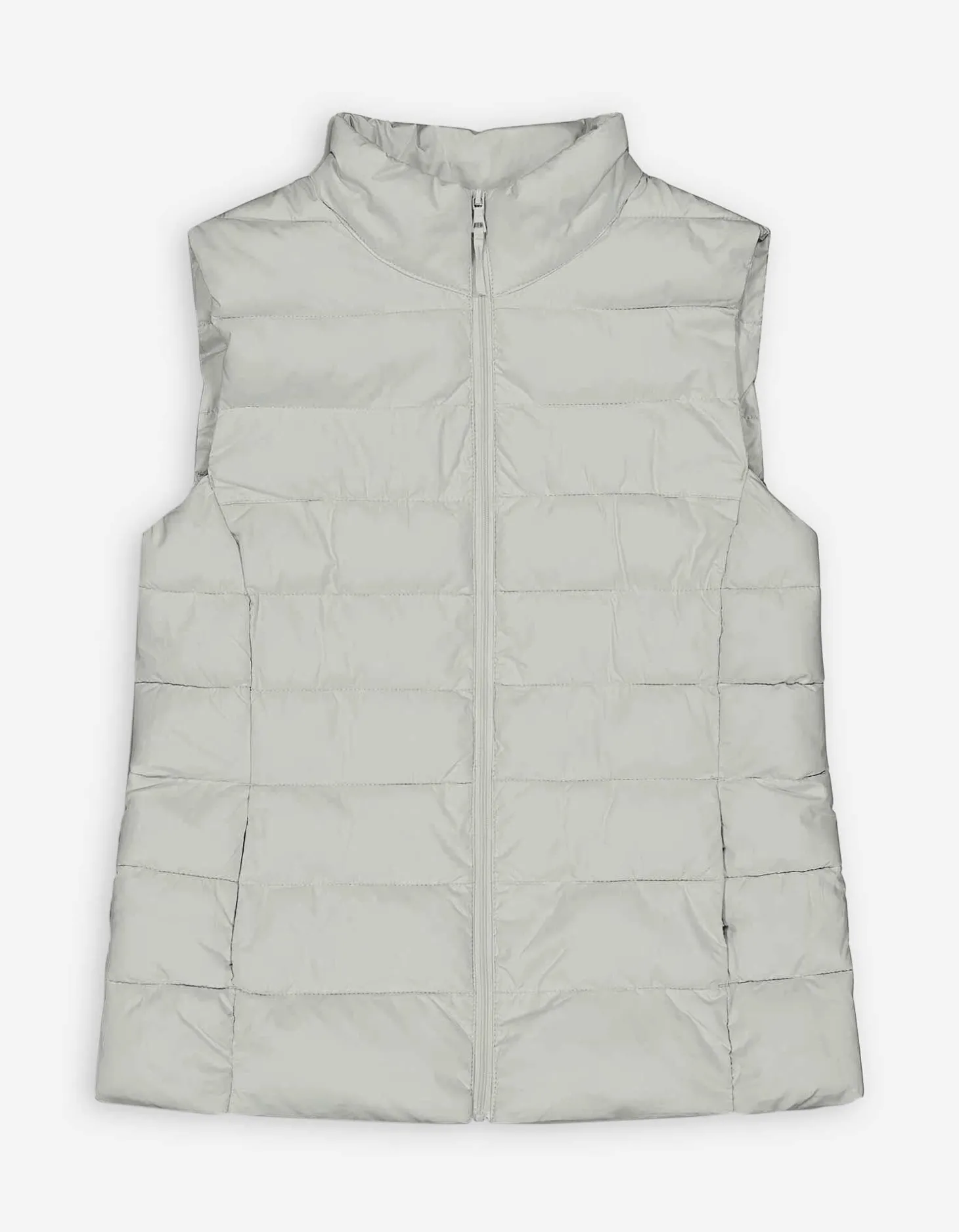Bodywarmer - Opstaande kraag - donkergroen