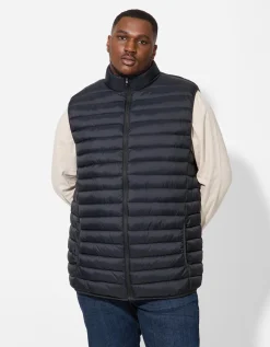 Bodywarmer - Opstaande kraag - donkerblauw