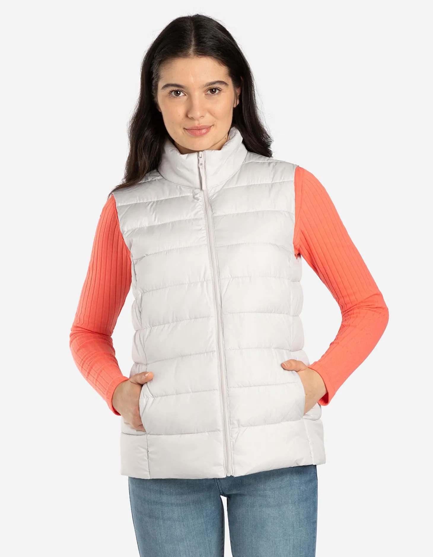Bodywarmer - Regular fit - wit