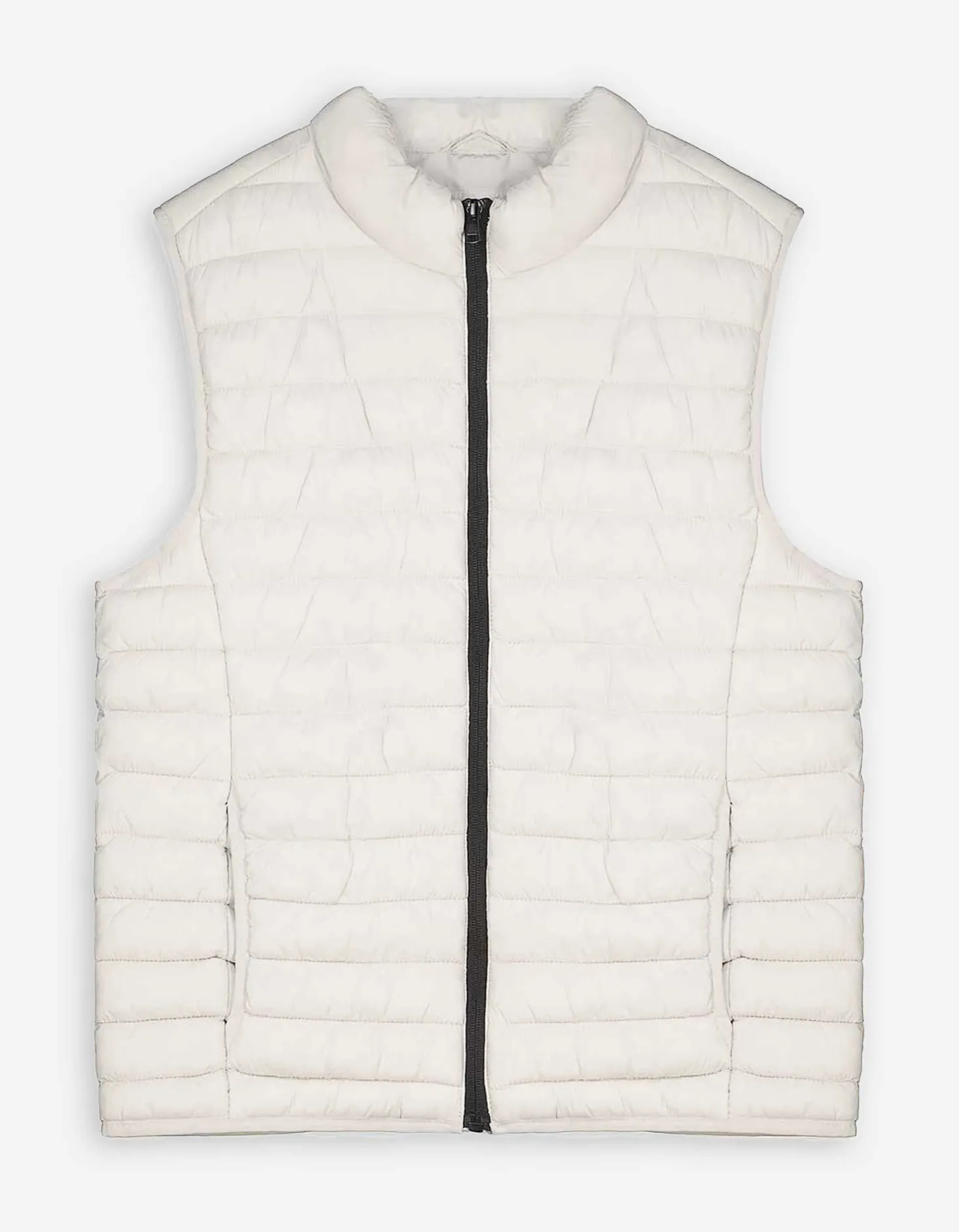 Bodywarmer - Steekzakken - beige