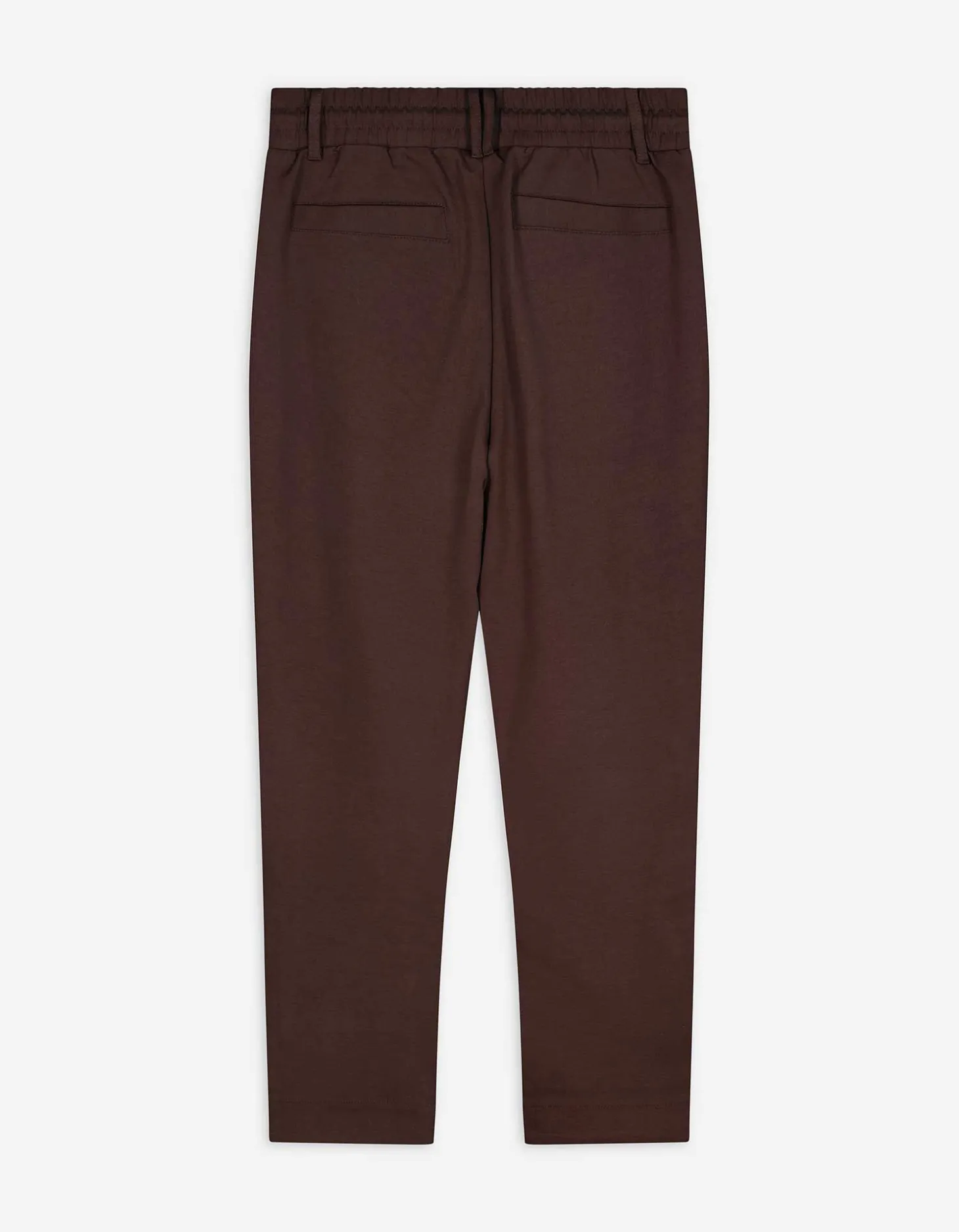 Broek - Effen - donkerbruin