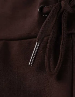 Broek - Effen - donkerbruin