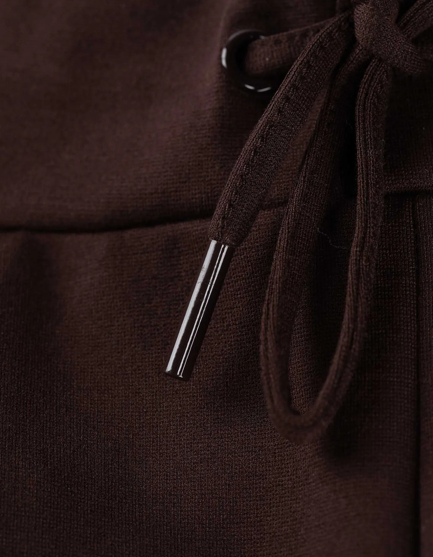 Broek - Effen - donkerbruin