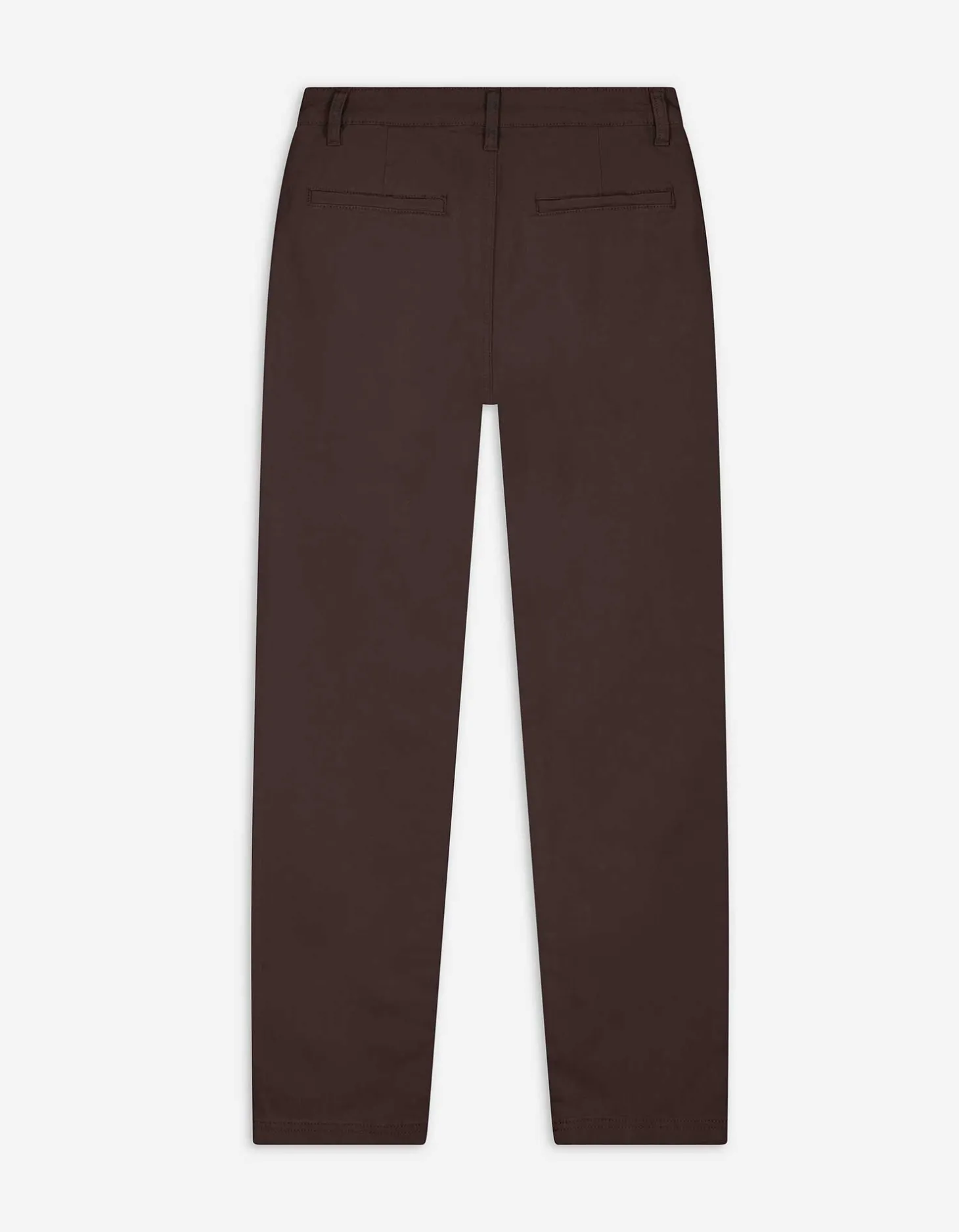 Broek - Effen - donkerbruin