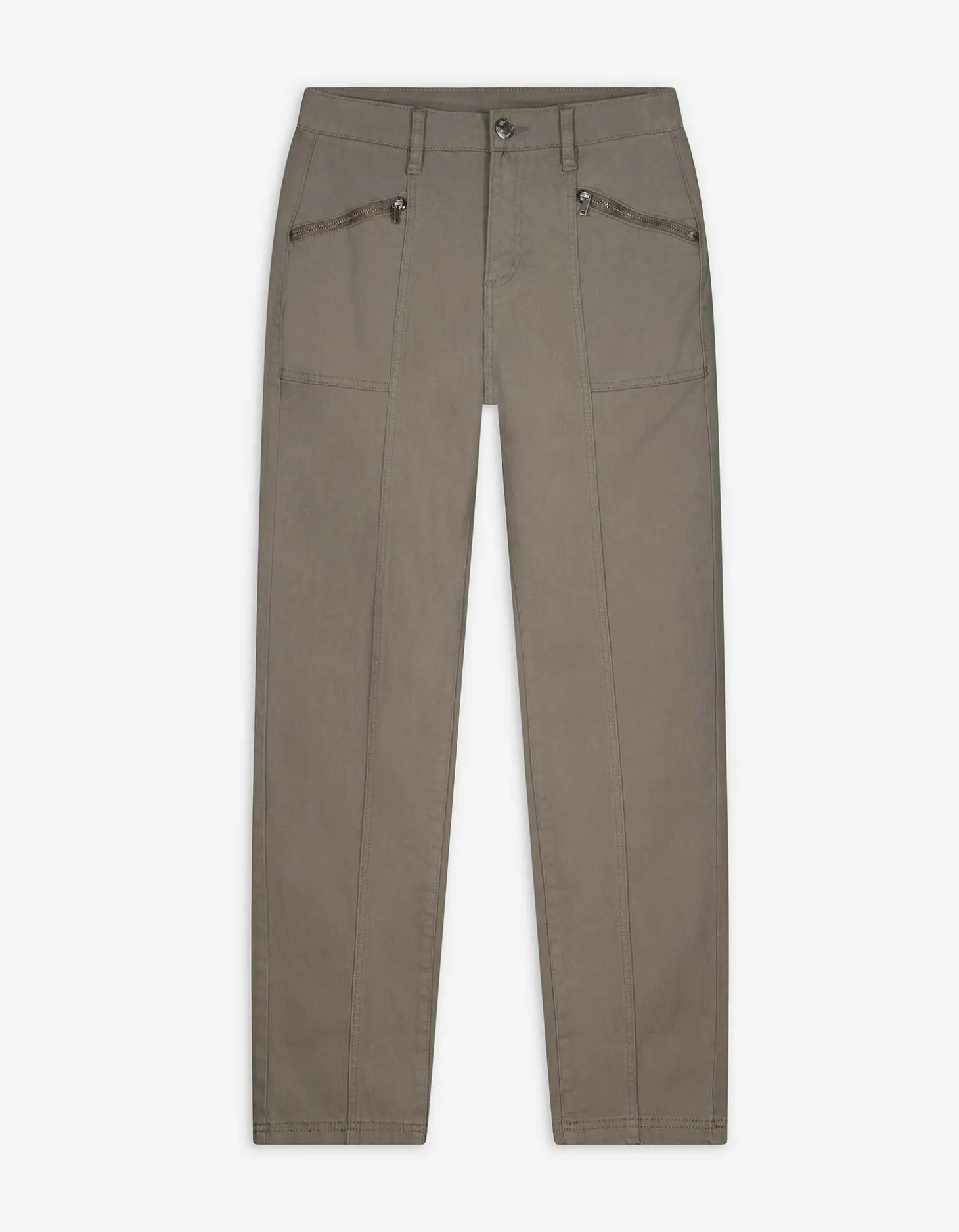 Broek - Effen - donkergroen