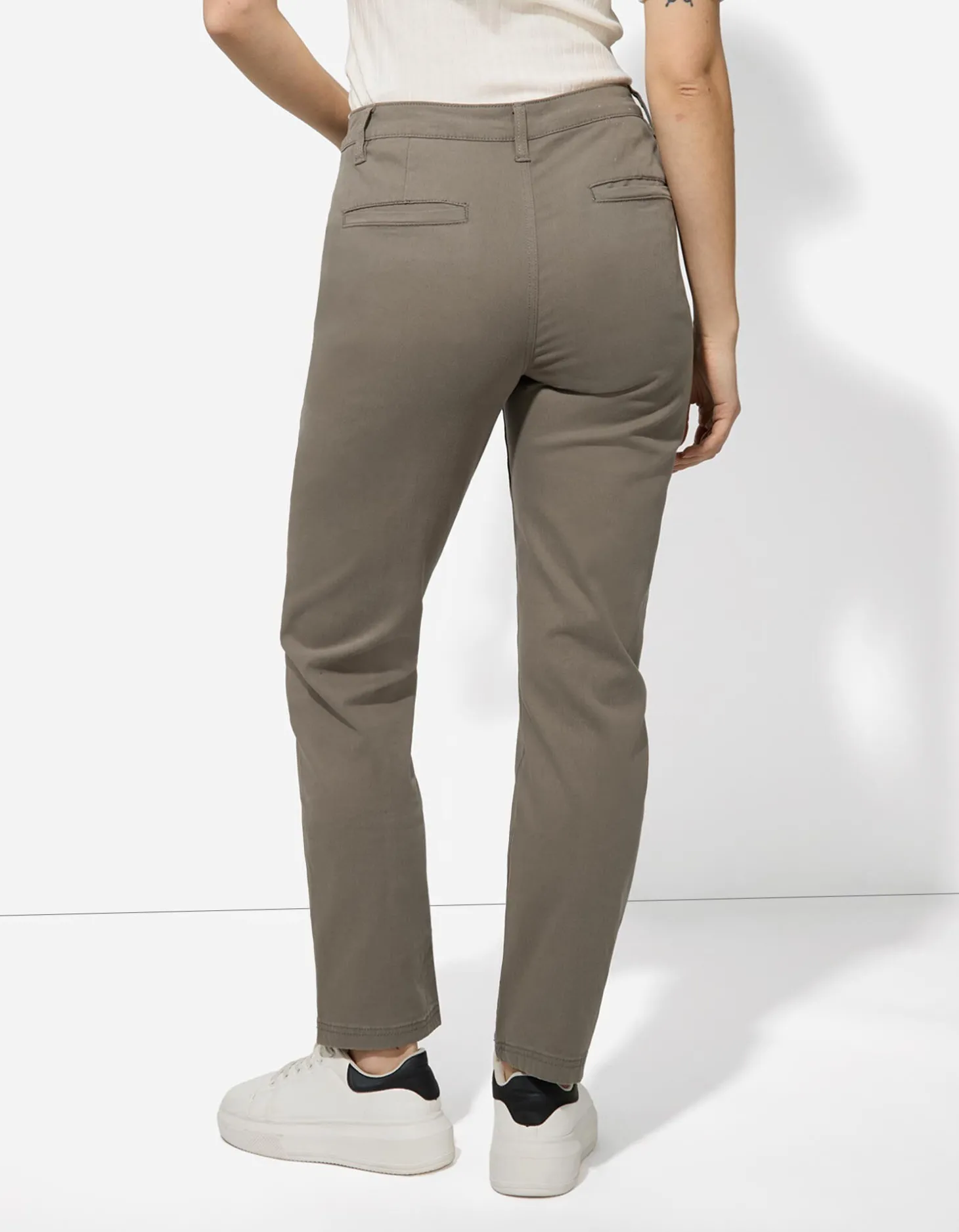 Broek - Effen - donkergroen