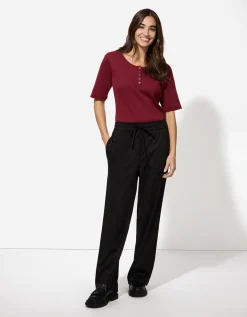Broek - Effen - zwart