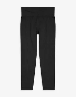 3/4-broek - Geribd - zwart