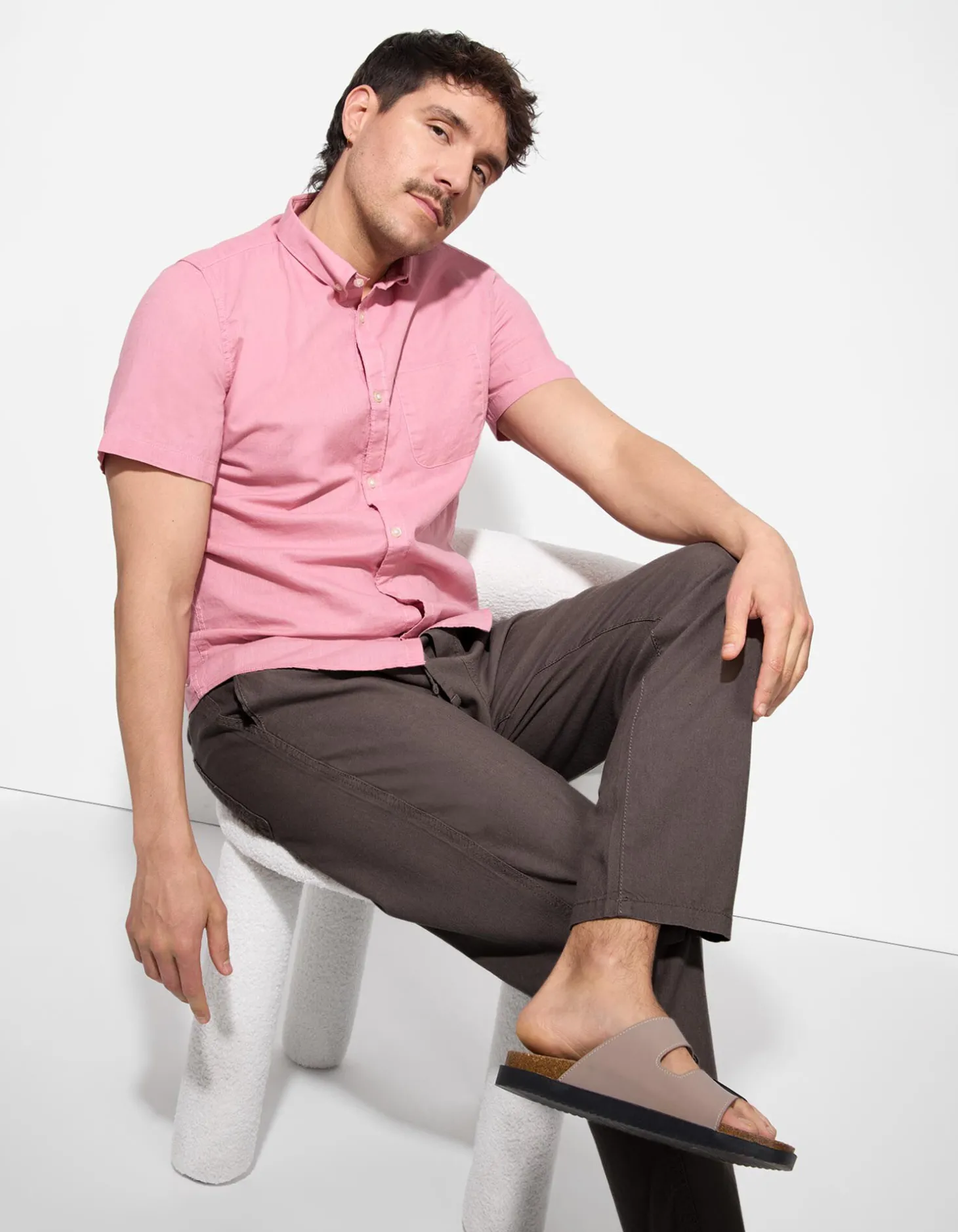 Broek - Linnenmix - beige