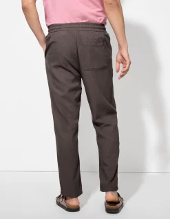 Broek - Linnenmix - beige