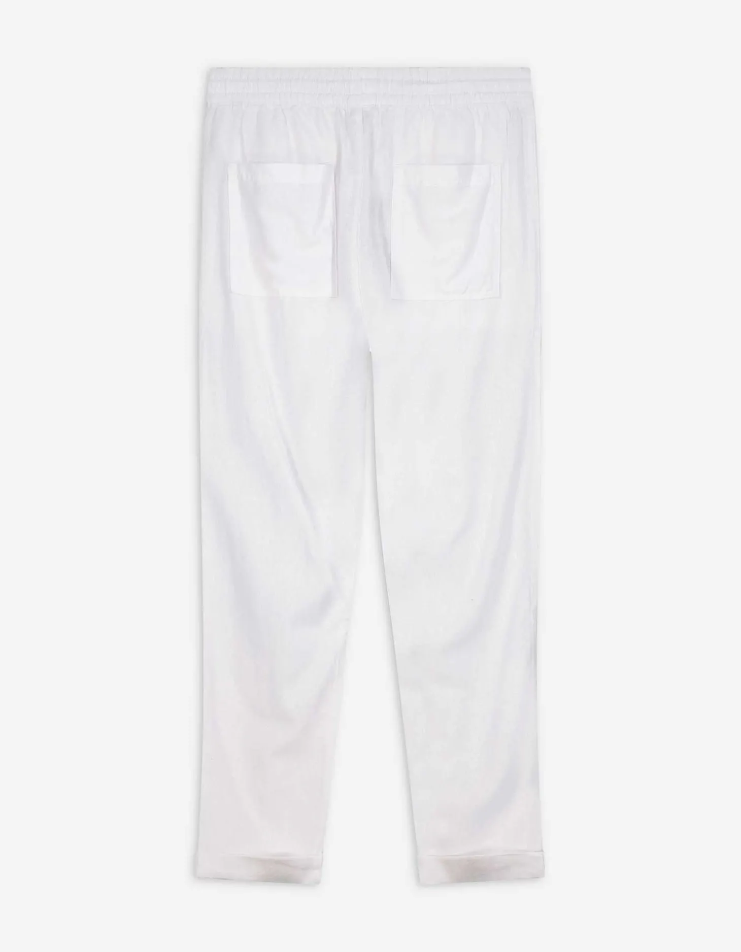 Broek - Linnenmix - wit