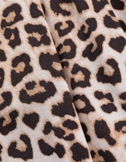Broek - Luipaardprint - wit