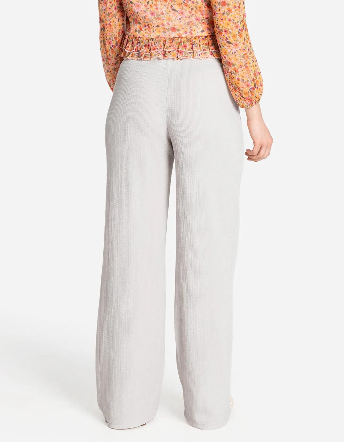 Broek - Met stretch - wit