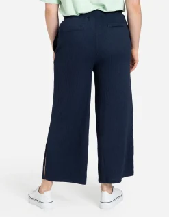 Broek - Normale lengte - donkerblauw