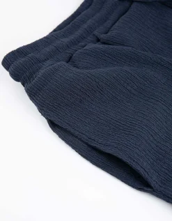 Broek - Normale lengte - donkerblauw