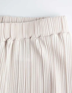 Broek - Plooien - wit