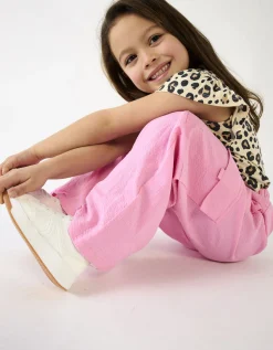Broek - Seersucker - pink