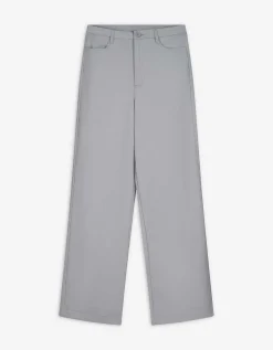 Broek - Straight fit - grijs