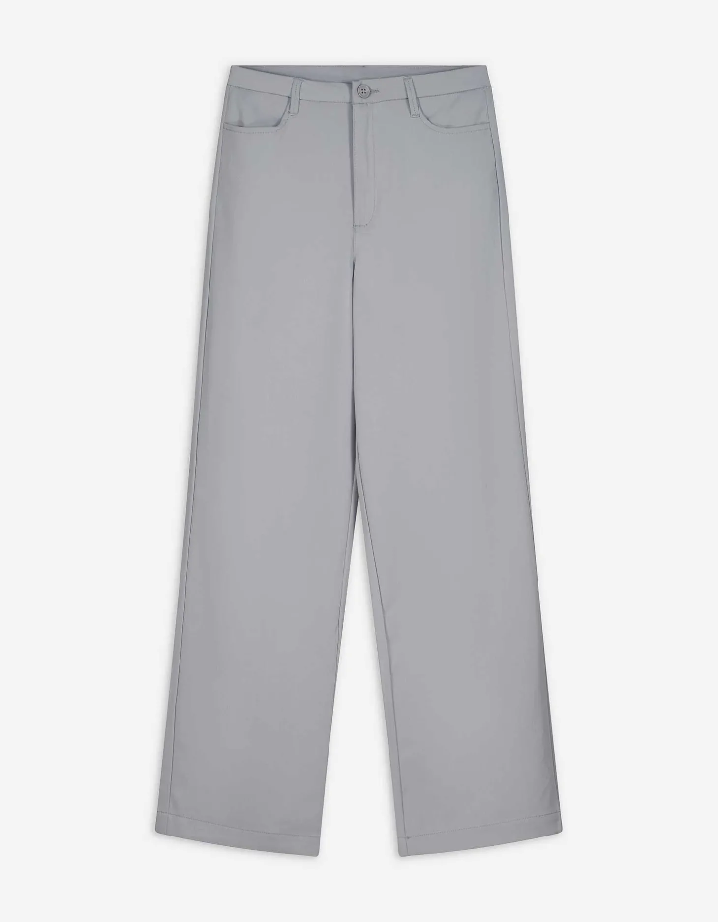 Broek - Straight fit - grijs