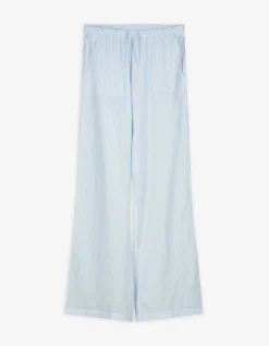 Broek - Strepen - lichtblauw