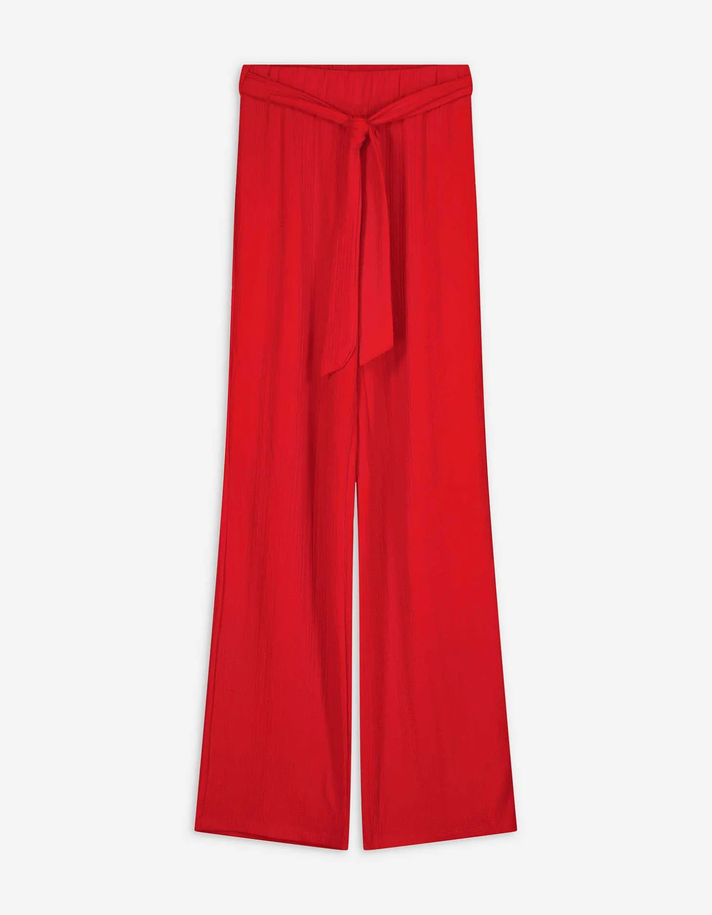 Broek - Strikceintuur - rood