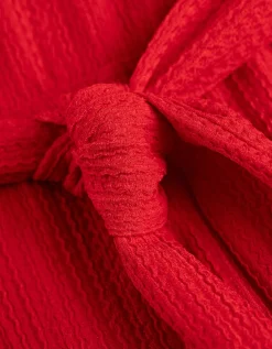 Broek - Strikceintuur - rood