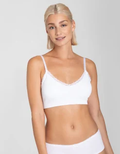 Bustier - grotendeels naadloos - wit