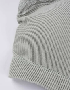 Bustier - grotendeels naadloos - lichtblauw